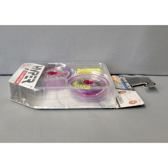 Hyper Cluster Yo-Yo Skin Pack Rolling Stamina Build and Customize Ban Dai Purple - Picture 4 of 12